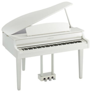 YAMAHA CLAVINOVA CLP765GPWH POLISHED WHITE PIANOFORTE DIGITALE A CODA BIANCO CLP-765GP-WH
