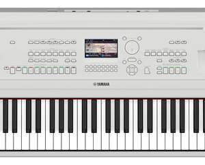 YAMAHA DGX670 WH PIANO PIANOFORTE DIGITALE 88 TASTI PESATI BIANCO CON ARRANGER DGX-670WH