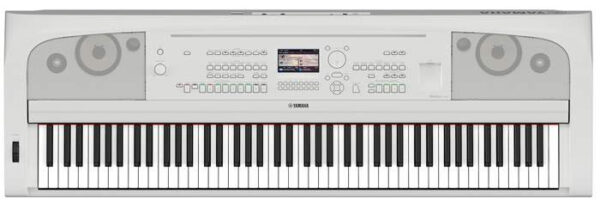 YAMAHA DGX670 WH PIANO PIANOFORTE DIGITALE 88 TASTI PESATI BIANCO CON ARRANGER DGX-670WH