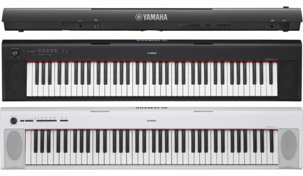 YAMAHA NP32B PIAGGERO PIANOFORTE PIANO DIGITALE 76 TASTI DINAMICI NP-32W NERO O BIANCO