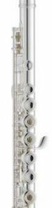 YAMAHA YFL-282 GOLD PLATED LIP FLAUTO TRAVERSO DA STUDIO ARGENTATO FORI APERTI IN LINEA YFL282