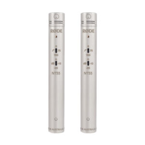 RODE NT55-MP COPPIA SELEZIONATA DI MICROFONI A CONDENSATORE MATCHED PAIR MICROFONO NT-55