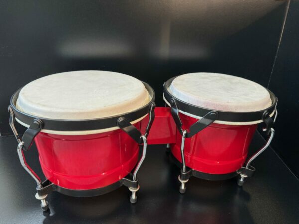 GEWA F826002 COPPIA BONGHI BONGO IN LEGNO COLOR SALSA