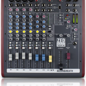 ALLEN & HEATH ZED60-10FX MIXER 10 CANALI USB CON EFFETTI  ZED-60-10-FX