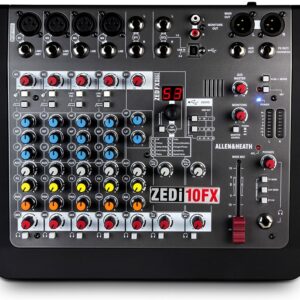 ALLEN & HEATH  ZEDi10FX MIXER 10 CANALI USB  ZED-I-10-FX