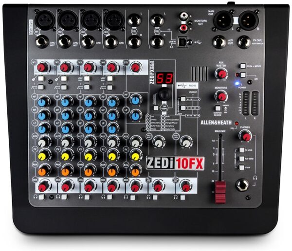 ALLEN & HEATH  ZEDi10FX MIXER 10 CANALI USB  ZED-I-10-FX