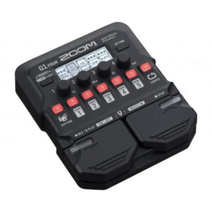 ZOOM G1 FOUR PROCESSORE DI EFFETTI PER CHITARRA CON LOOPER, PATTERN DI BATTERIA ED AMPLIFICATORI