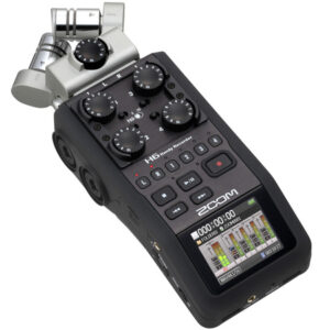 ZOOM H6 REGISTRATORE PALMARE A 6 TRACCE CON INTERFACCIA USB H-6