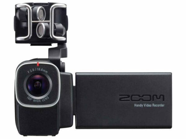 ZOOM Q8 VIDEOCAMERA REGISTRATORE HD CON CAPSULE MICROFONICHE INTERCAMBIABILI