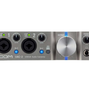 ZOOM UAC2 AUDIO CONVERTER  INTERFACCIA AUDIO 2×2 USB 3.0 MIDI IN/OUT UAC-2