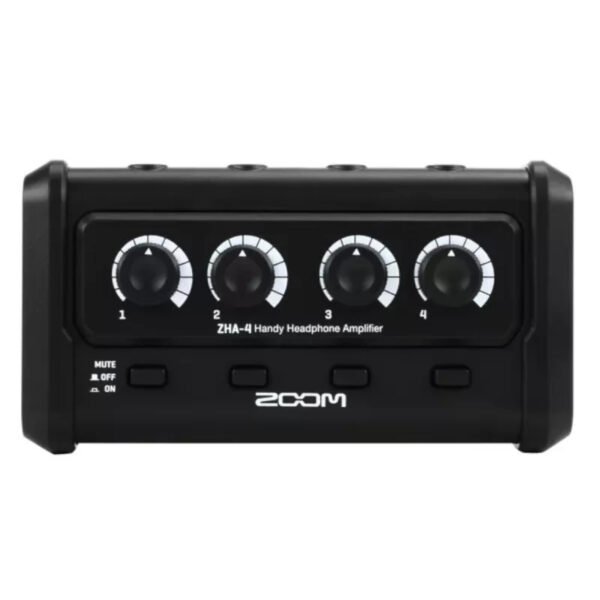 ZOOM ZHA-4 - AMPLIFICATORE PER CUFFIE 4 CANALI CON ALIMENTAZIONE A BATTERIA