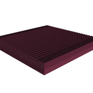UNIVERSAL ACOUSTICS JUPITER WEDGE 600-50MM BURGUNDY PANNELLO PER ISOLAMENTO ACUSTICO 10 PEZZI