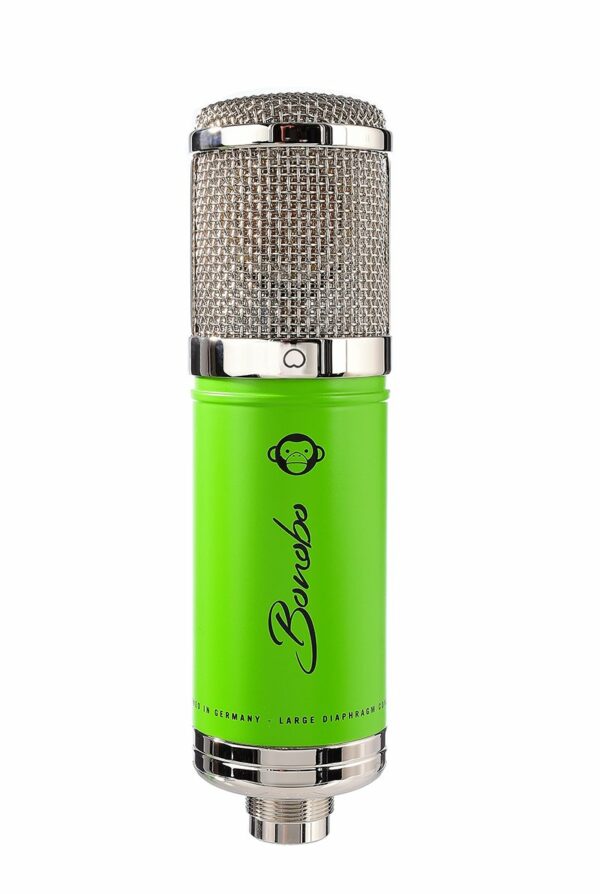 MONKEY BANANA BONOBO VERDE MICROFONO A CONDENSATORE A CAPSULA LARGA