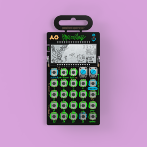 TEENAGE ENGINEERING PO-137 RICK & MORTY SINTETIZZATORE VOCALE A BATTERIE CON MICROFONO INTEGRATO