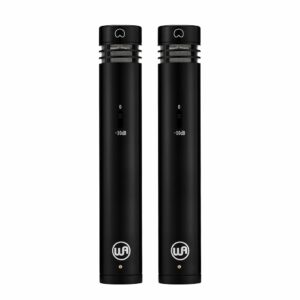 WARM AUDIO WA-84 BLACK COPPIA STEREO DI MICROFONI A CONDENSATORE A DIAFRAMMA PICCOLO