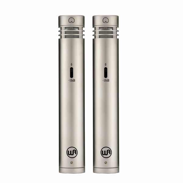 WARM AUDIO WA-84 NICKEL COPPIA STEREO DI MICROFONI A CONDENSATORE A DIAFRAMMA PICCOLO