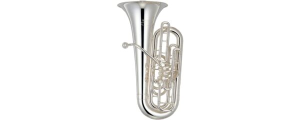 YAMAHA YFB621S BASSO TUBA IN Fa FORMATO 3/4 ARGENTATO