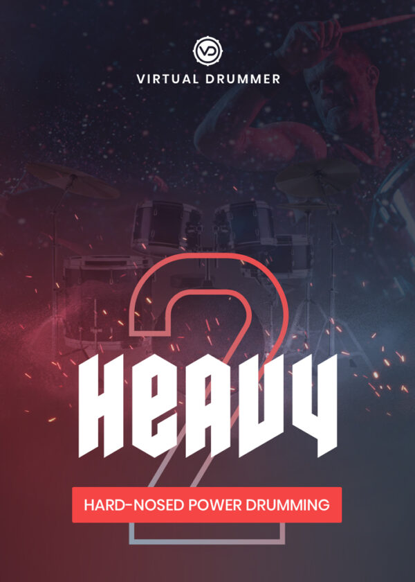 UJAM VD HEAVY 2 PLUG-IN VIRTUAL INSTRUMENTS PER CREARE TRACCE DI BATTERIA ROCK - INDIE