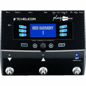 TC HELICON PLAY ACOUSTIC MULTIEFFETTO PER VOCE CON EFFETTI PER CHITARRA ACUSTICA E LOOPER