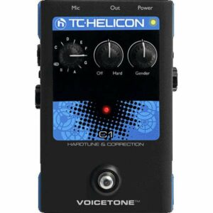 TC HELICON VOICETONE C1 EFFETTO PER LA CORREZIONE DELL’ INTONAZIONE DELLA VOCE
