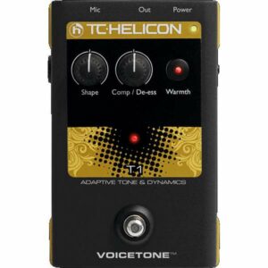 TC HELICON VOICETONE T1 EFFETTO COMPRESSORE – DE ESSER – EQUALIZZATORE PER VOCE
