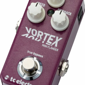 TC ELECTRONIC VORTEX MINI FLANGER EFFETTO FLANGER A PEDALE PER CHITARRA TONEPRINT