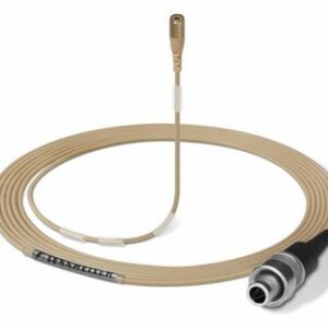 SENNHEISER MKE 1 4 3 MICROFONO LAVALIER A CLIP MINIATURIZZATO OMNIDIREZIONALE COLORE BEIGE