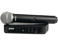 RADIOMICROFONO SHURE BLX24E/PG58