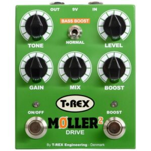 T-REX MOLLER 2 EFFETTO OVERDRIVE/CLEAN BOOST A PEDALE PER CHITARRA