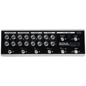 T-REX SOULMATE PEDALE PER CHITARRA 5 EFFETTI CLASSICI MOLLER MOUDHONEY REPLICA REPTILE ROOM MATE