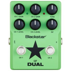 BLACKSTAR LT-DUAL EFFETTO DISTORSORE 2 CANALI A PEDALE PER CHITARRA ELETTRICA