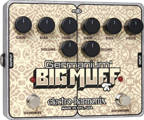ELECTRO HARMONIX GERMANIUM 4 BIG MUFF PI FUZZ