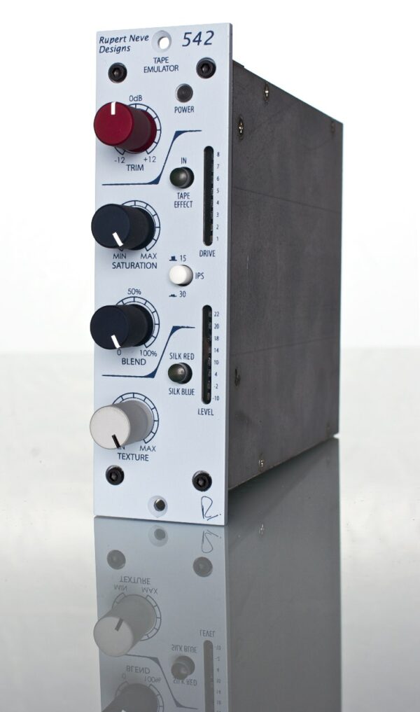 RUPERT NEVE DESIGNS 542 TAPE EMULATOR CON VARIABLE SILK E SOFT CLIP LIMITER