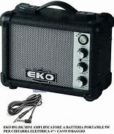 AMPLIFICATORE CHITARRA ELETTRICA EKO IG5 BK