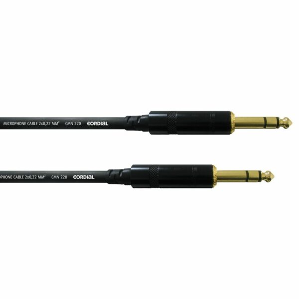 CAVO JACK STEREO PER STRUMENTI JACK STEREO 6,3MM 5MT DH SERIES DHG140LU5