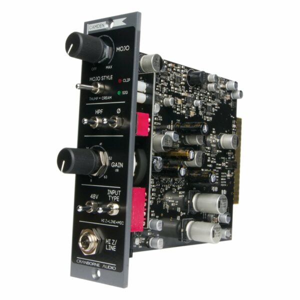 CRANBORNE AUDIO CAMDEN 500 PREAMPLIFICATORE CON 2 CIRCUITI DI SATURAZIONE SU MODULO SYSTEM 500