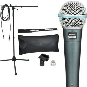 MICROFONO SHURE BETA 58 CAVO E ASTA BUNDLE
