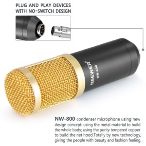 MICROFONO CONDESATORE NEWEER NW800