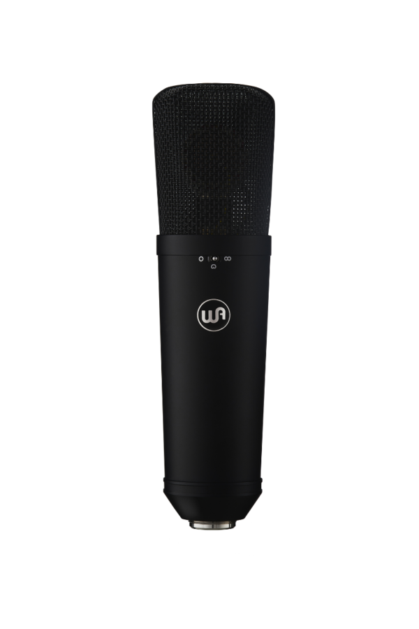 WARM AUDIO WA-87 R2 BLACK MICROFONO A CONDENSATORE FET CON CAPSULA LARGA