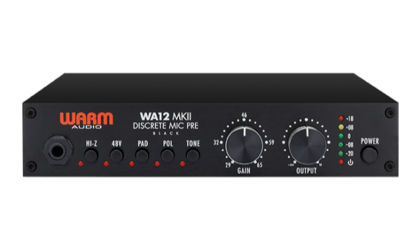 WARM AUDIO WA12 MKII BLACK