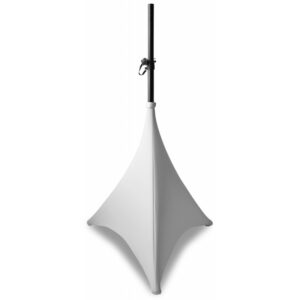BeamZ LSS07W Speaker stand cover white 70cm