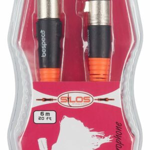 CAVO PROF.MICROF.XLR 3 P.FEMM./XLR 3 BESPECO SLMS600