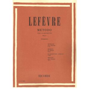 METODO CLARINETTO Jean-Xavier Lefèvre