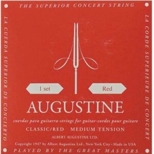 MUTA CHITARRA CLASSICA AGUSTINE CONECERT RED