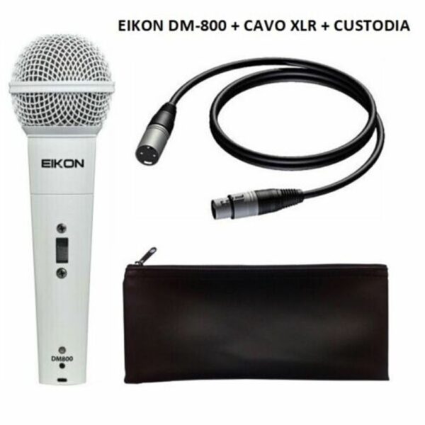 MICROFONO EIKON DM800WH