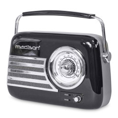 RADIO MADISON VINTAGE NERO
