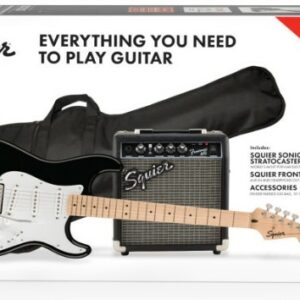 CHITARRA ELETTRICA KIT FENDERSquier Sonic Series Stratocaster Pack - Set chitarra elettrica