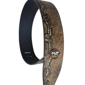 EXTREME S109-B TRACOLLA REGOLABILE PER CHITARRA E BASSO DECORAZIONE PITONATO POCO MACULATO