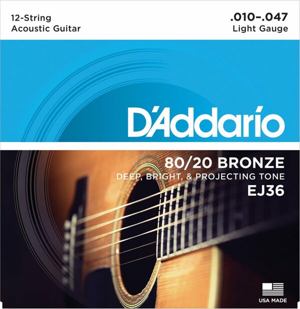 MUTA CHITARRA ACUSTICA D&apos;ADDARIO EJ36