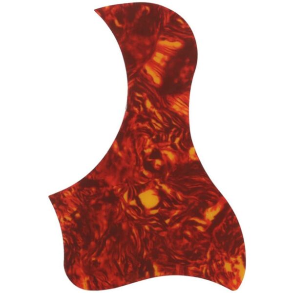 Battipenna per Chitarra Acustica Autoadesivo (Tartarugato Sagomato)